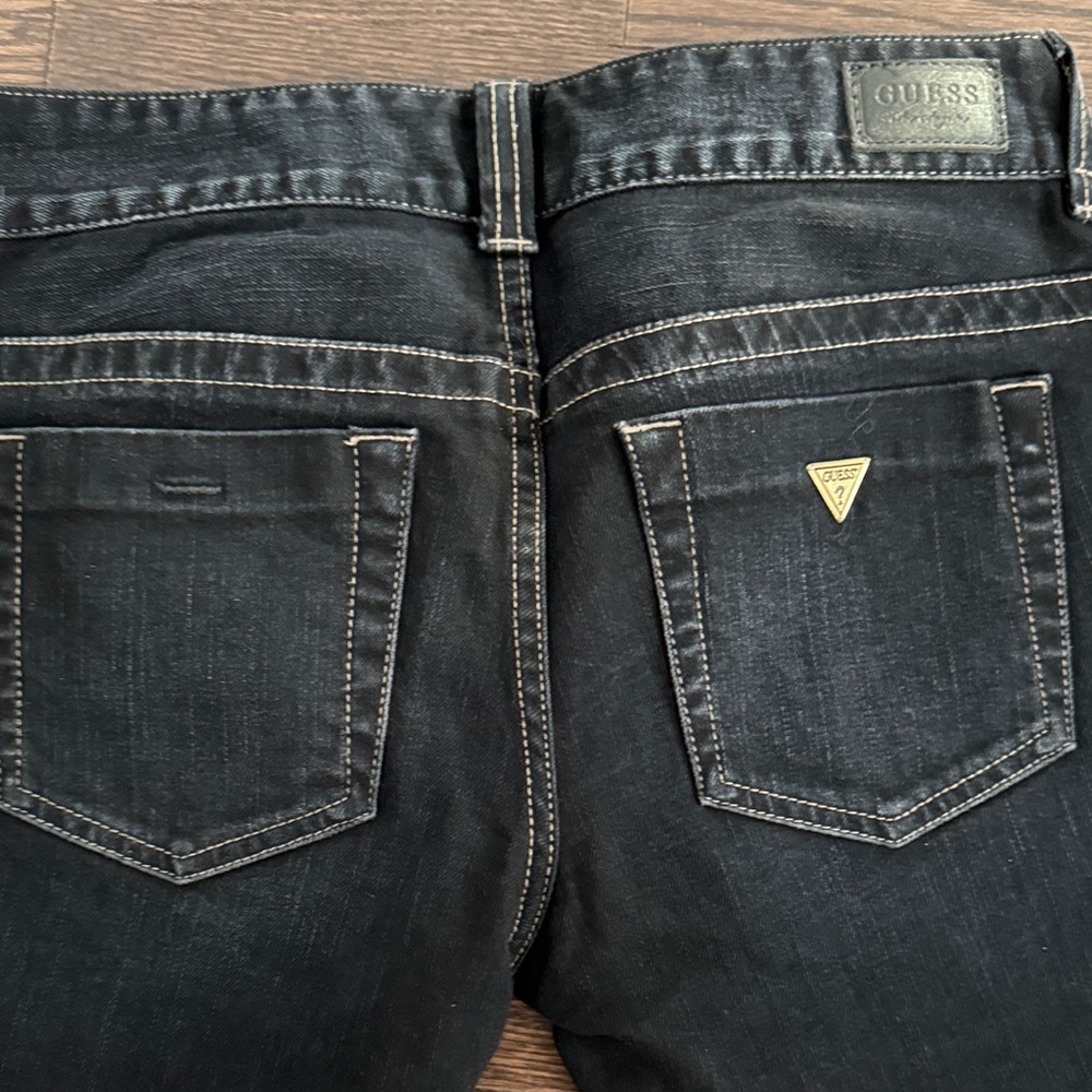 GUESS Dark Black Skinny Women's Jeans - Picture 10 of 12
